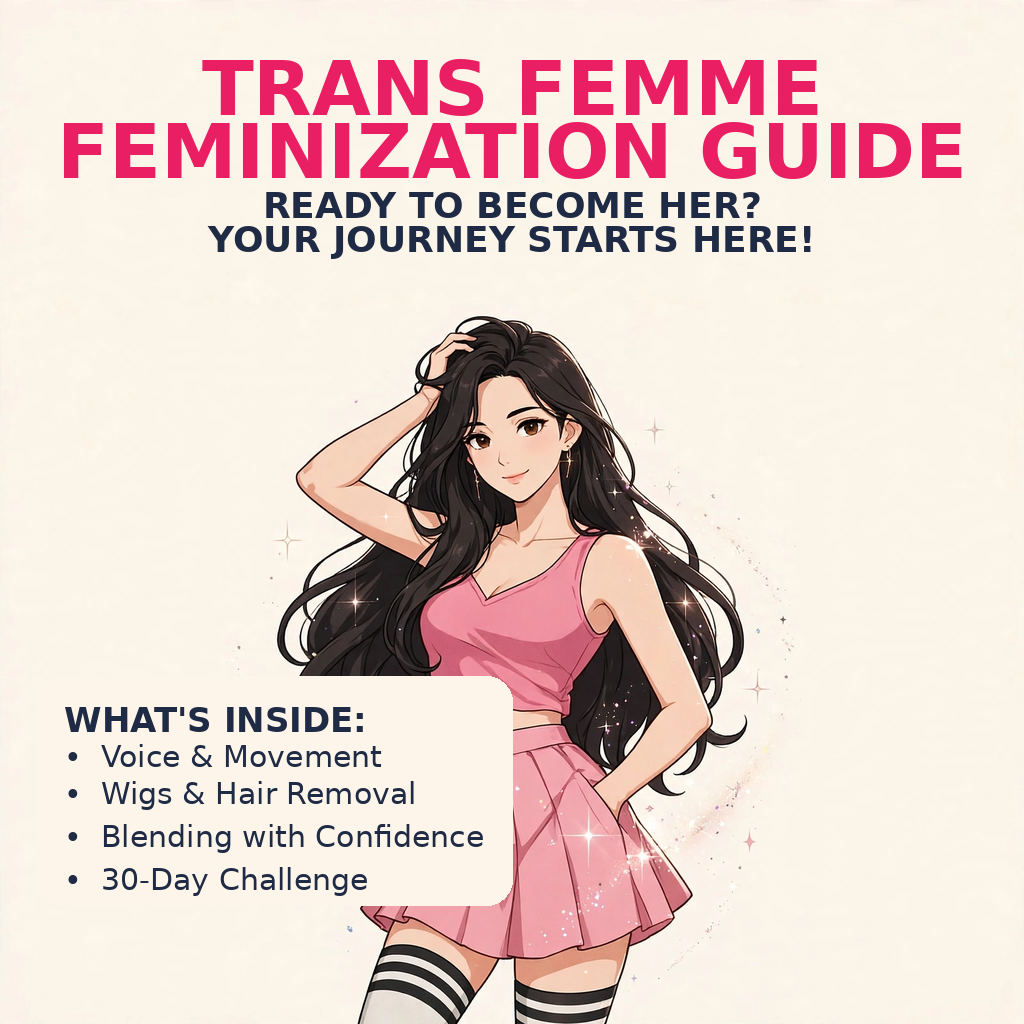 Glow-up portrait - Complete Feminization Guide for Trans Women | KetchBeauty
