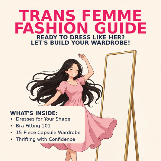 Twirling in a dress - Trans Women's Fashion Guide | KetchBeauty