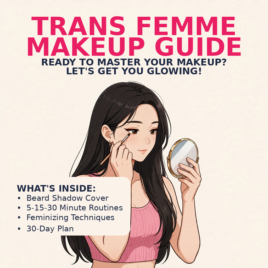 Winged eyeliner tutorial - Complete Makeup Guide for Trans Women | KetchBeauty