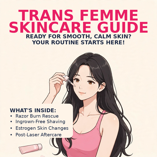 Applying serum - Skincare Guide for Trans Women | KetchBeauty