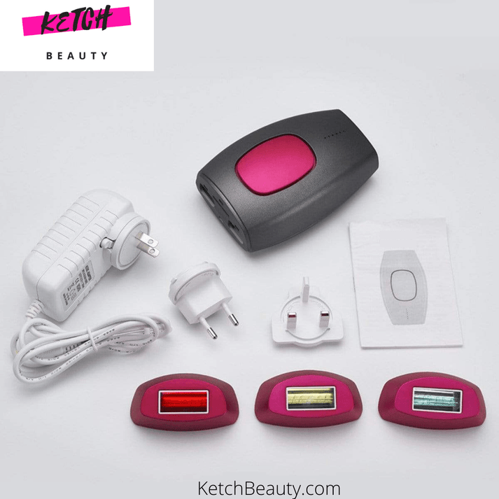 ⭐ MTF Transgender Laser Hair Removal At Home Kit KetchBeauty